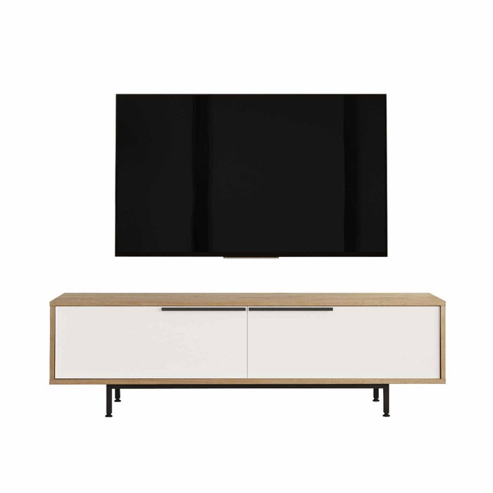 Hanah Home Soporte para TV Boh1-Sw Natural y Blanco Hanah Home Soporte para TV Boh1-Sw Natural y Blanco